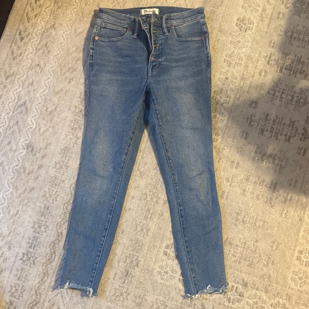 High-Rise Madewell Skinny Jeans - Women's